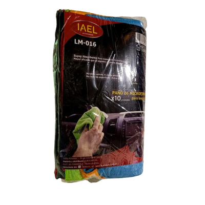 SET DE 10 MICROFIBRAS - 30x30cm