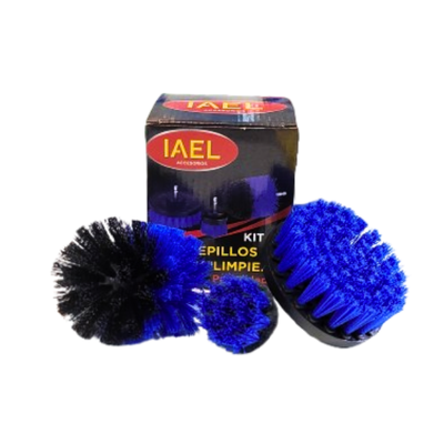 KIT 3 CEPILLOS TALADRO - IAEL
