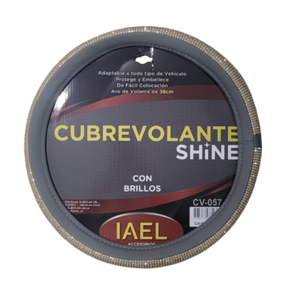 CUBRE VOLANTE SHINE DORADO - IAEL