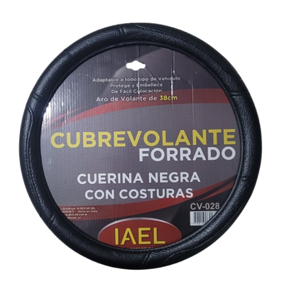 CUBRE VOLANTE CUERINA COSTURAS - IAEL