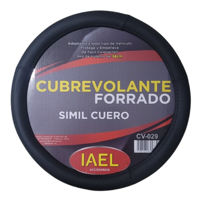 CUBRE VOLANTE SIMIL CUERO - IAEL