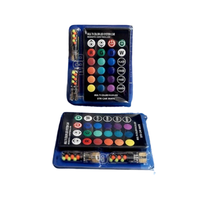 LED BLISTER T10 RGB CON CONTROL REMOTO