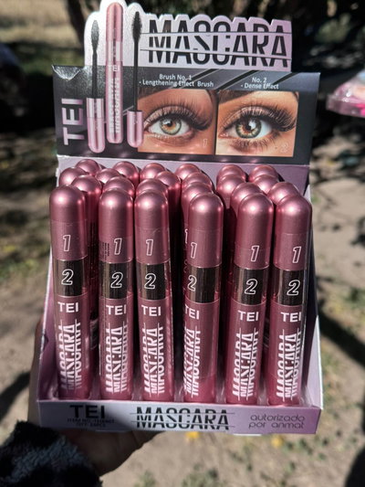 Máscara de pestañas 2 pasos X3U