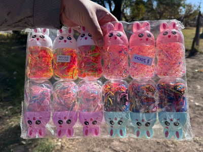 Colitas para finalizar trenzas 