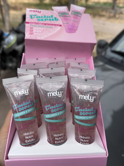 Exfoliante facial mely