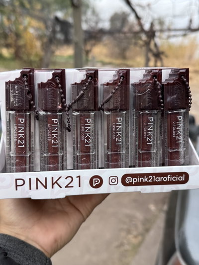 Gloss 🍫 mucho brillo pink21