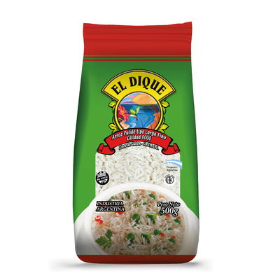 ARROZ LARGO FINO "0000" EL DIQUE 500 G