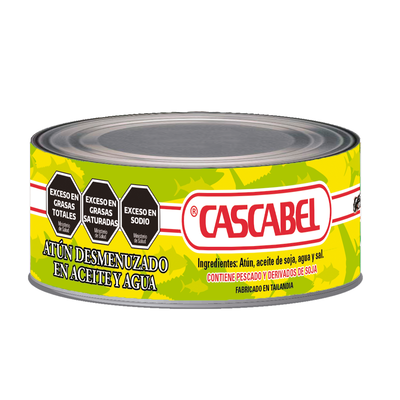 ATÚN DESMENUZADO EN ACEITE CASCABEL 170 G