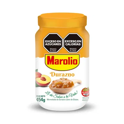 MERMELADA DURAZNO MAROLIO 454 G