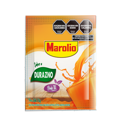 JUGO EN POLVO SABOR DURAZNO MAROLIO 20 G