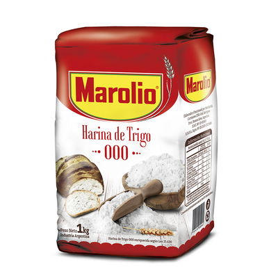  HARINA DE TRIGO 000 MAROLIO 1 KG