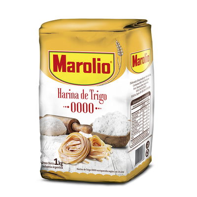 HARINA DE TRIGO 0000 MAROLIO 1 KG