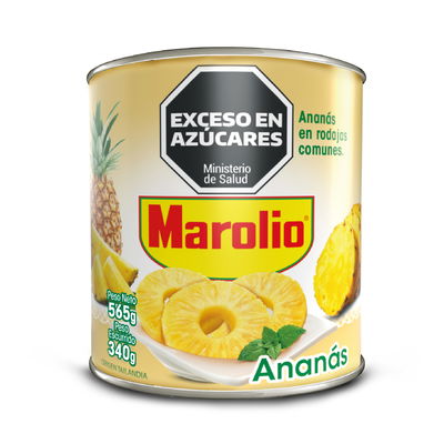 ANANA EN RODAJAS MAROLIO 565 G