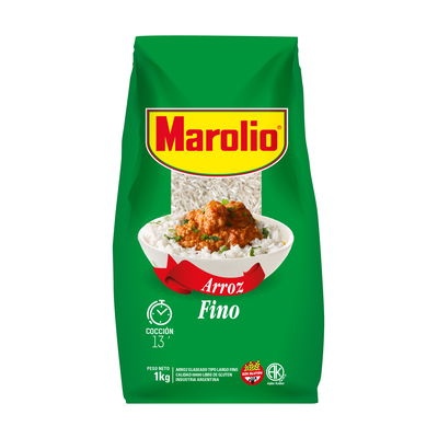 ARROZ LARGO FINO MAROLIO 1 KG