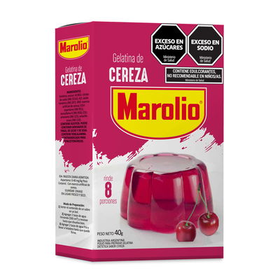 GELATINA CEREZA MAROLIO 40 G