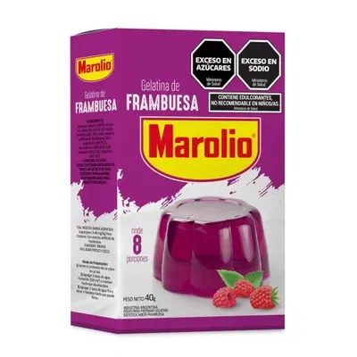 GELATINA FRAMBUESA MAROLIO 40 G