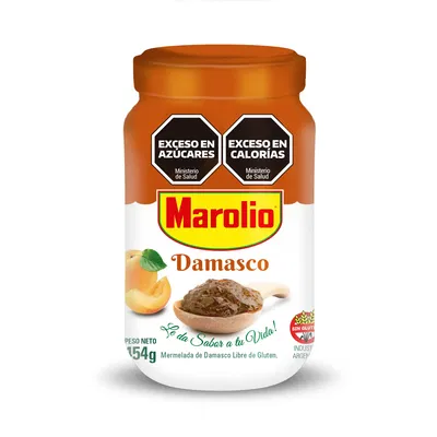 MERMELADA DAMASCO MAROLIO 454 G