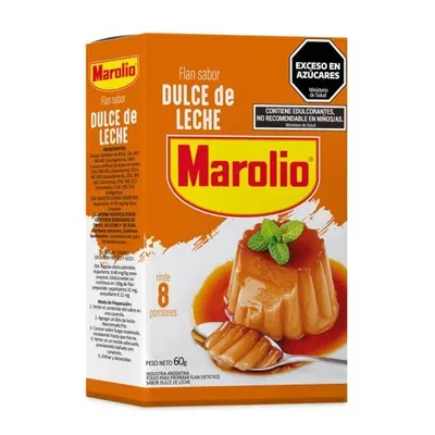  FLAN DULCE DE LECHE MAROLIO 60 G