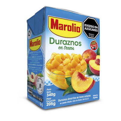 DURAZNO EN TROZOS MAROLIO 340 G