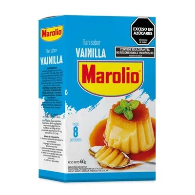  FLAN VAINILLA MAROLIO 60 G