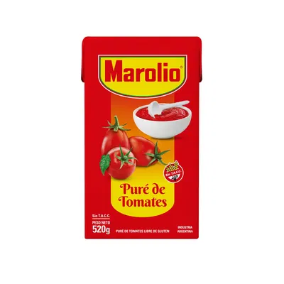 PURE DE TOMATE MAROLIO 520 G
