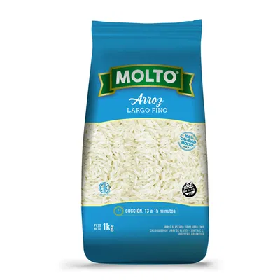 ARROZ LARGO FINO MOLTO 1 KG