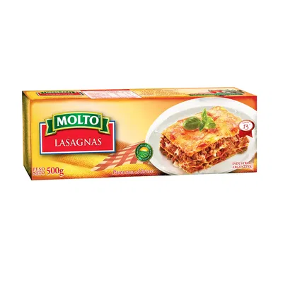 LASAGNA LÁMINA AL HUEVO MOLTO 500 G