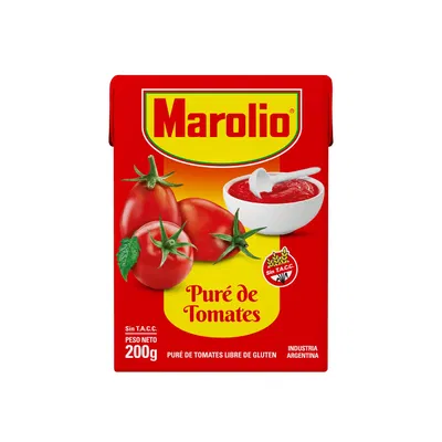 PURE DE TOMATE MAROLIO 200 G
