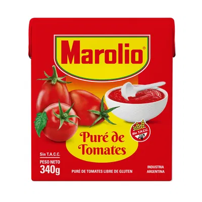 PURE DE TOMATE MAROLIO 340 G