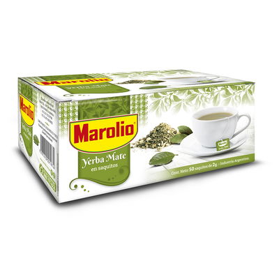 YERBA EN SAQUITOS MAROLIO 50 U