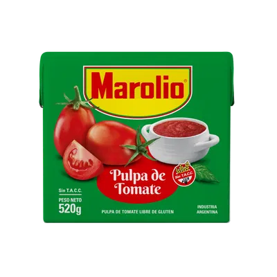 PULPA DE TOMATE MAROLIO 520 G