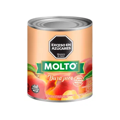 DURAZNOS EN MITADES MOLTO 820 G