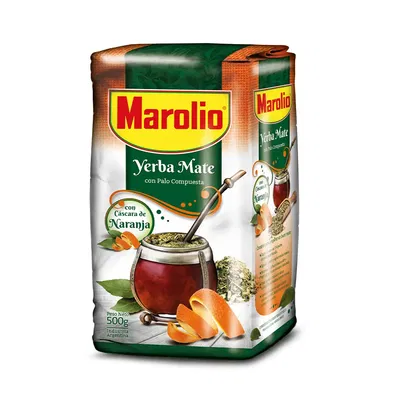 YERBA MATE CON NARANJA MAROLIO 500 G