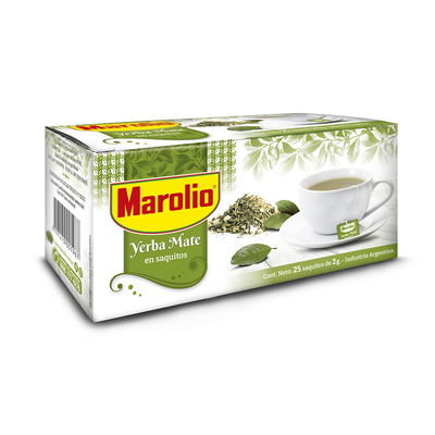 YERBA EN SAQUITOS MAROLIO 25 U