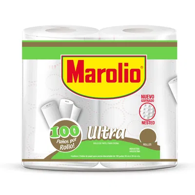 ROLLO DE COCINA ULTRA MAROLIO 180 U