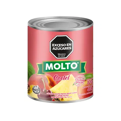 COCTEL DE FRUTAS MOLTO 820 G