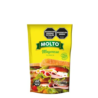 MAYONESA CLÁSICA MOLTO 241 G
