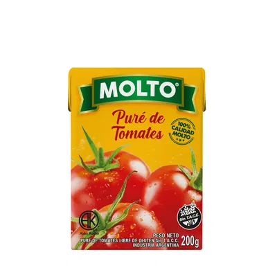 PURE DE TOMATE MOLTO 200 G