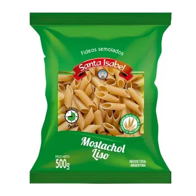 FIDEOS MOSTACHOL LISO SANTA ISABEL 500 G