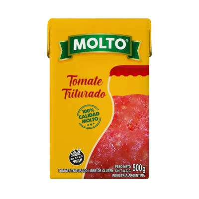 PURE DE TOMATE TRITURADO MOLTO 500 G