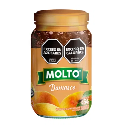 MERMELADA DAMASCO MOLTO 454 G