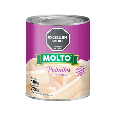 PALMITO ENTERO MOLTO 400 G