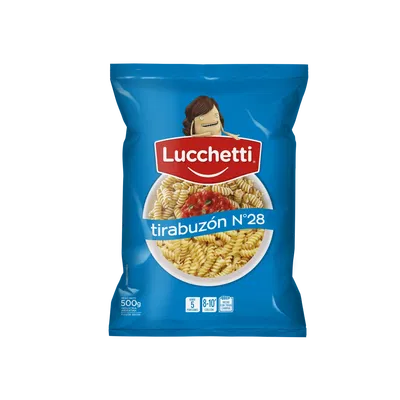FIDEOS TIRABUZON LUCCHETTI 500 G