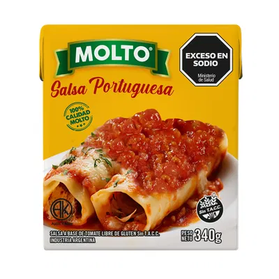 SALSA PORTUGUESA MOLTO 340 G