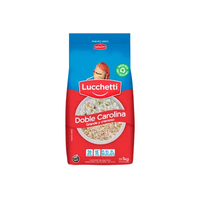 ARROZ DOBLE CAROLINA LUCCHETTI 1 KG