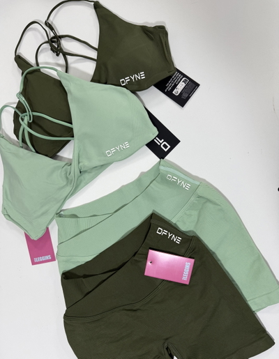 Set visión twist sports bra dfy