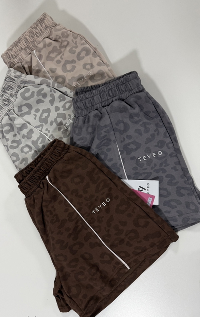 Short overzise print TVEO 