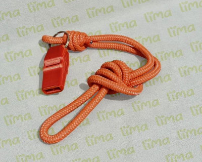 Silbato TRICOLOR (rojo-naranja-oro)