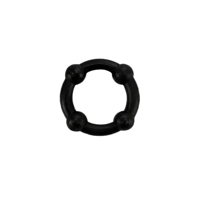ANILLO SILICONA CLASICO NEGRO elastico