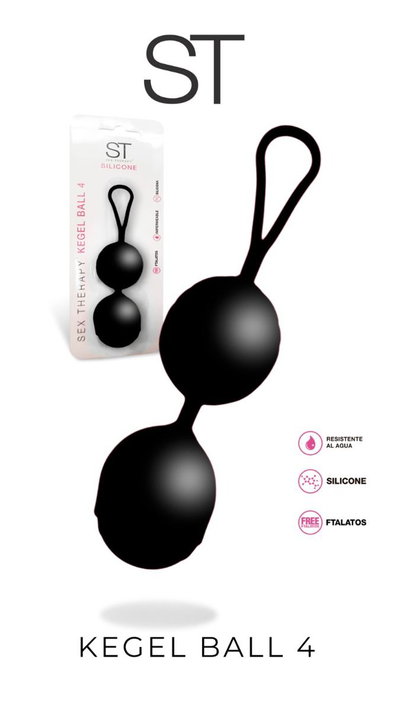 Bolas vaginales KEGGEL black 4